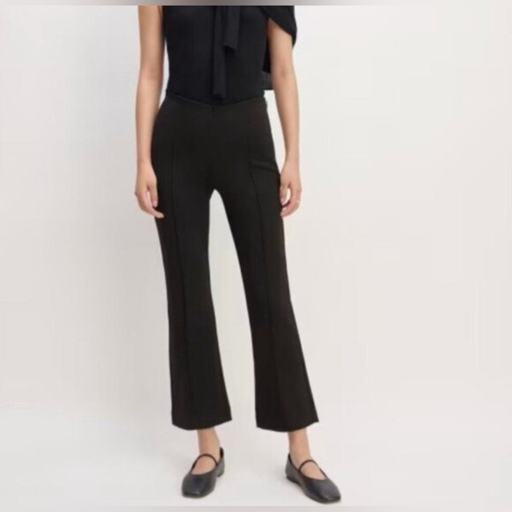 Everlane Elegant Black Flare Pants